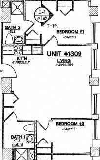 55 East Washington St Studio-3 Beds Apartment for Rent - Photo Gallery 46